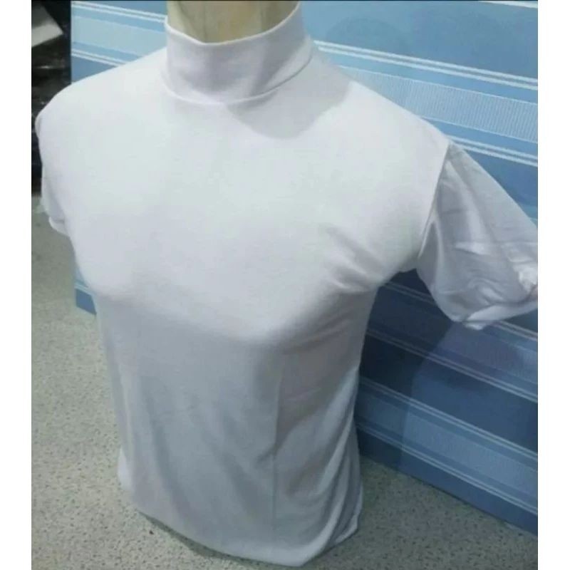 2 Pack White Short Sleeve High Shirt main image 1