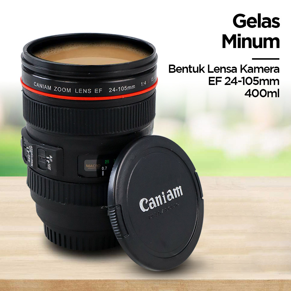 Caniam EF 24-105mm 400ml SENTRAINDO กระจกดื่มเลนส์กล้อง | Shopee Thailand