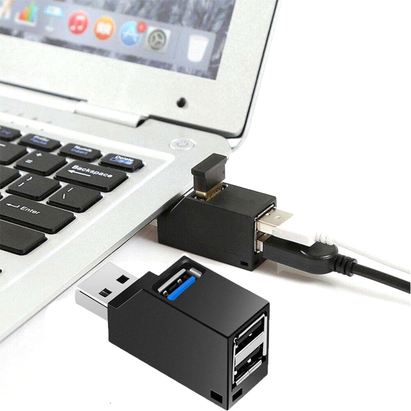 - Sifree Mini USB Hub Super Speed USB 3.0 3 Ports Upward - ZG163 ...