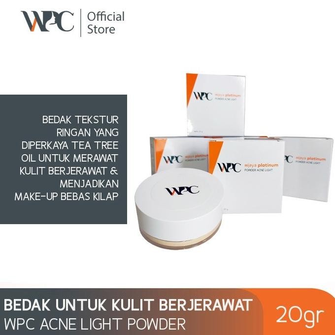 พร้อมส่ง POWDER FOR ACNE SKIN - WPC ACNE LIGHT POWDER | Shopee Thailand