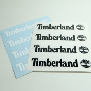 สติกเกอร์ไวนิล ลายโลโก้ Timberland Oracal มี 4 แพ็ค