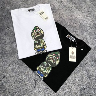 เสื้อยืด พิมพ์ลาย A BATHING APE HYPEBEAST STYLE คุณภาพดี มีสีดํา และสีขาว