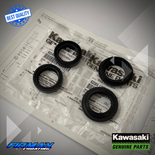 KAWASAKI โช๊คอัพหน้า ซีลด้านนอก ด้านใน สําหรับ NINJA R RR SS คาวาซากิ ของแท้ (4 ชิ้น)