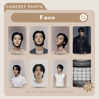 โฟโต้การ์ด BTS - Jimin Photo Concept "Face" | โฟโต้การ์ด 7 ชุด 1 ชุด