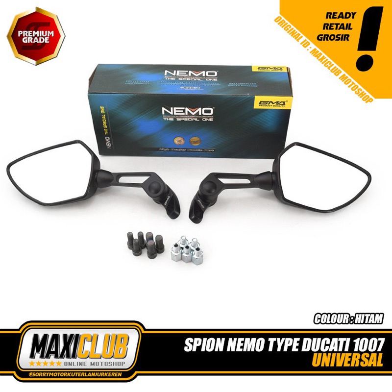 กระจกมองหลัง ducati Nemo 1007 Nmax Aerox Pcx Adv Vario 125 150 beat ...