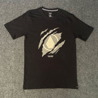 Volcom CASUAL เสื้อยืดลําลอง สําหรับผู้ชาย ของแท้ BM