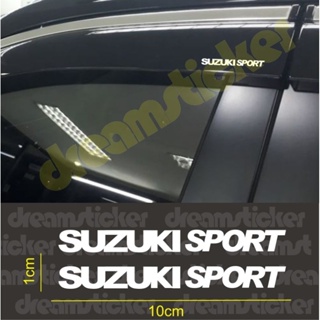 สติกเกอร์ตัดรางน้ํา สําหรับตกแต่งรถยนต์ Suzuki Sport