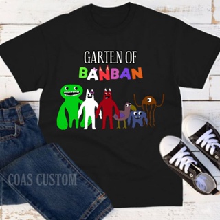 เสื้อยืด พิมพ์ลาย Garten of banban สําหรับเด็ก