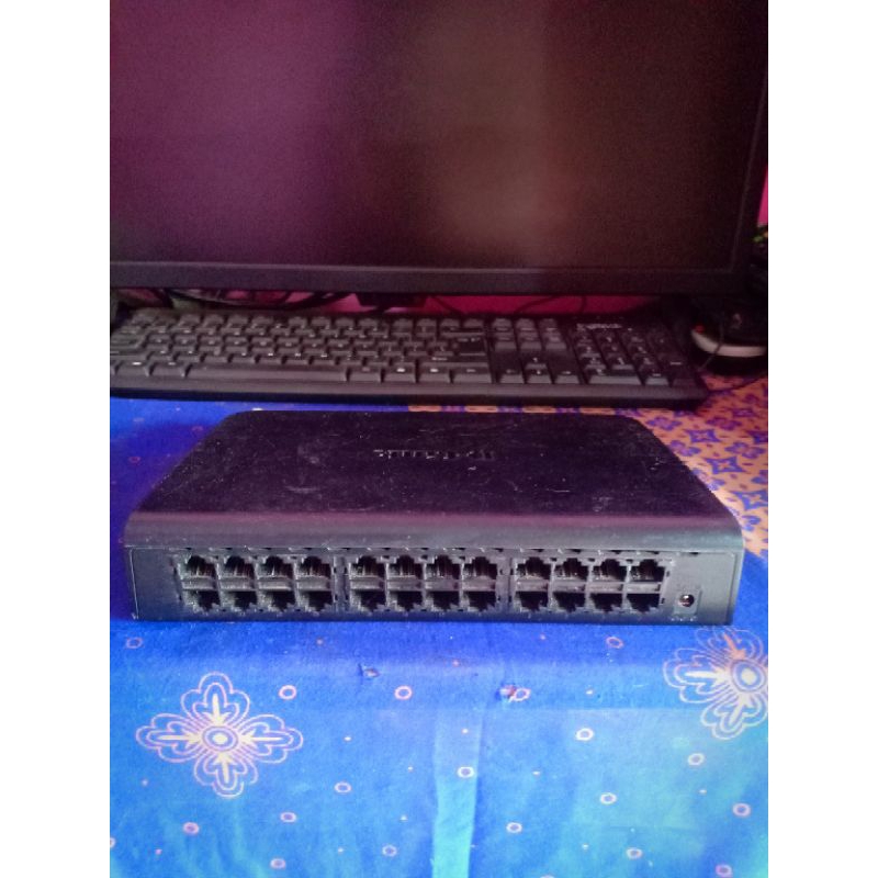 สวิตช์ฮับ D-LINK DES-1024A 24 พอร์ต พร้อมอะแดปเตอร์ | Shopee Thailand