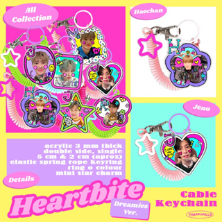 [พร้อมส่ง] พวงกุญแจ HEARTBITE | Nct DREAM