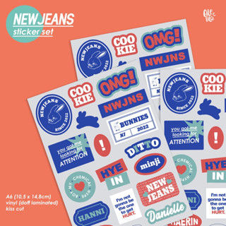 Newjeans ชุดสติกเกอร์