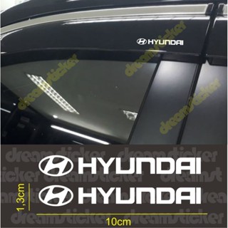 สติกเกอร์ตัดรางน้ํา สําหรับตกแต่งรถยนต์ Hyundai