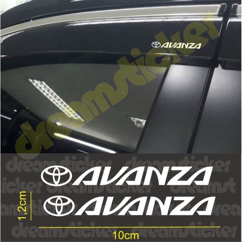 สติกเกอร์ติดรถยนต์-สําหรับ-toyota-avanza