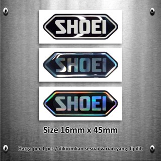 สติกเกอร์ติดหมวกกันน็อค ขนาดเล็ก ลาย SHOEI