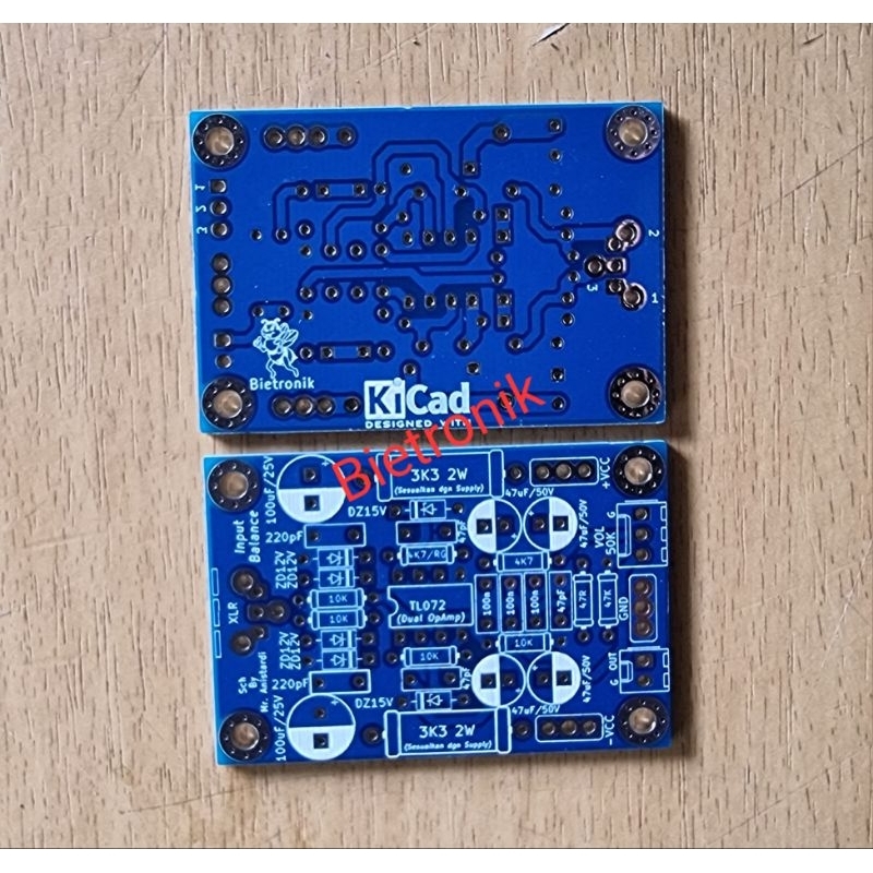 อินพุต-pcb-บาลานซ์โมโนชั้นคู่