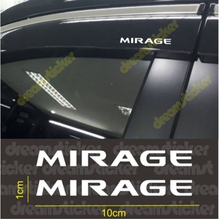 สติกเกอร์ตัดรางน้ํา สําหรับรถยนต์ Mitsubishi Mirage