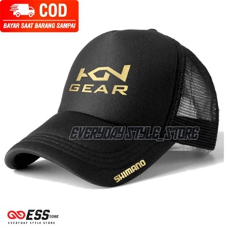 Kgn GEAR SHIMANO หมวก Trucker ตาข่ายกลางแจ้ง พรีเมี่ยม สําหรับผู้ชาย ผู้หญิง