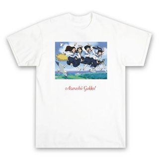 Aftereight.id - KAOS JAPAN GIRL BAND ATARASHII GAKKO! Kikis DELIVERY SERVICE GHIBLI สไตล์ | เสื้อยืด ลาย Aesthetic