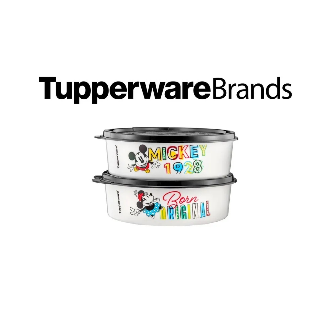 Tupperware ภาชนะบรรจุอาหารกลางวัน Mickey Minnie ดั้งเดิม | Shopee Thailand