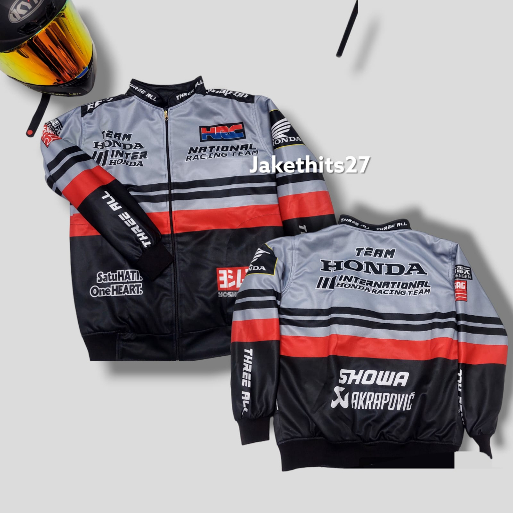Nascar JACKET/bomber JACKET/เสื้อมอเตอร์ไซค์ SANMORI JACKET | Shopee ...