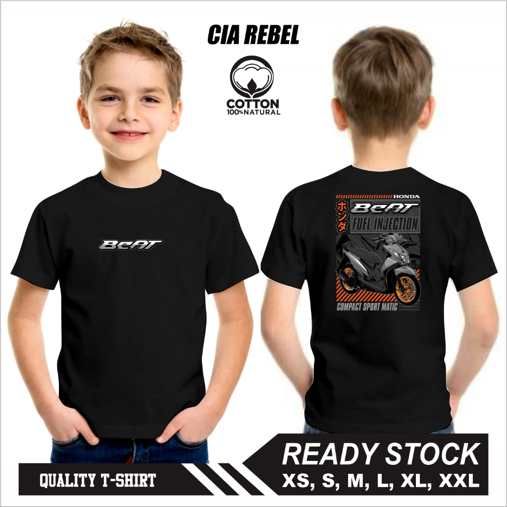 เสื้อยืด-พิมพ์ลาย-honda-beat-fuel-injection-racing-สําหรับเด็ก