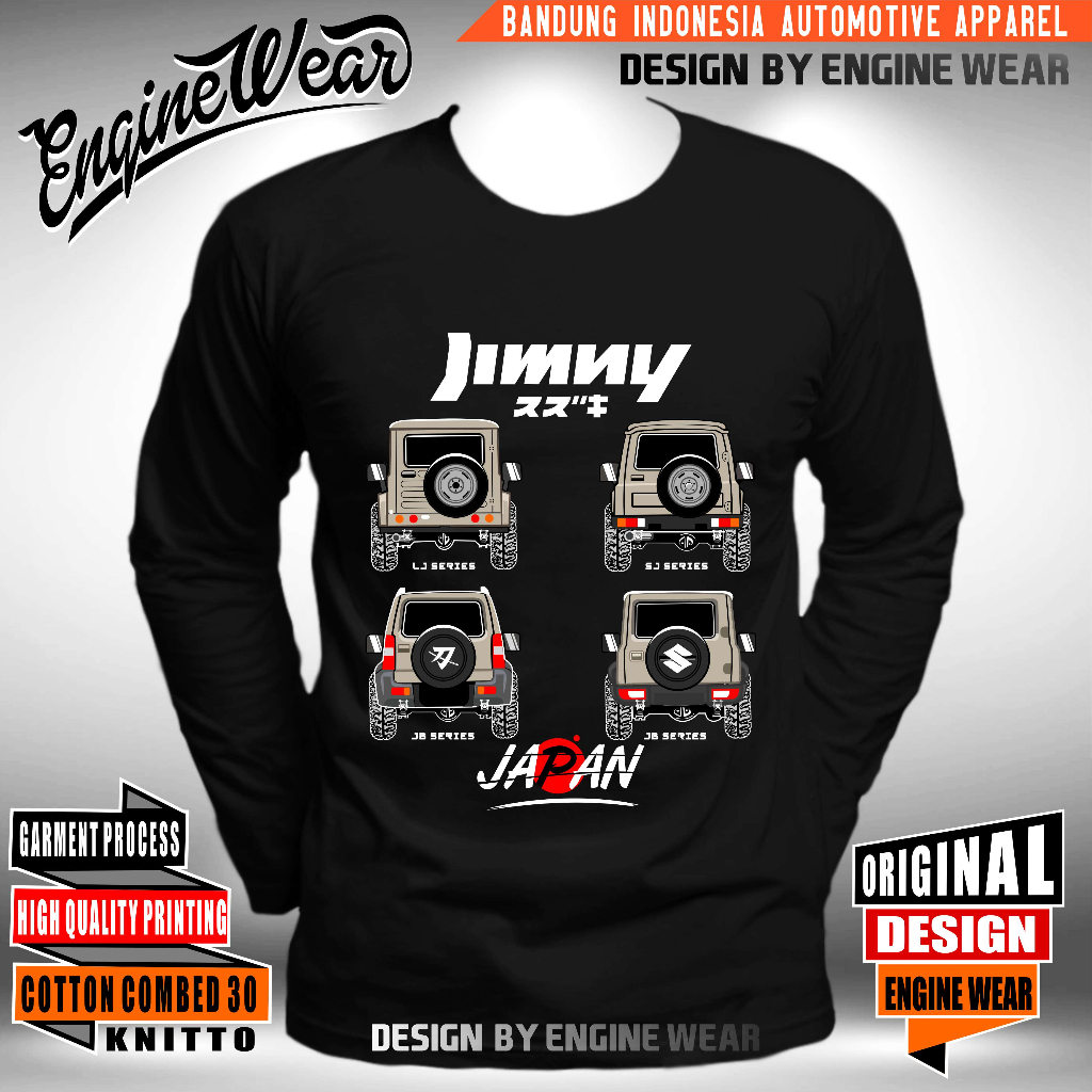 เสื้อยืด-พิมพ์ลายรถยนต์-jimny-sj410-lj80-jb74-jeep-offroad-suzuki-jimny-katana