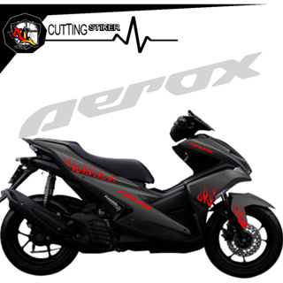 สติกเกอร์ ลาย AEROX OLD STRIPING SCA.285 สําหรับติดตกแต่งรถจักรยานยนต์