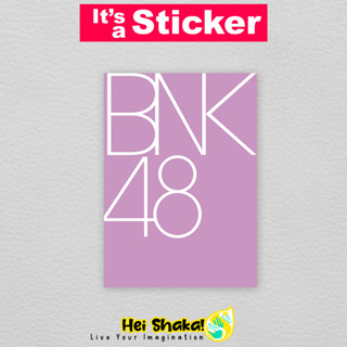 Bnk48 Bangkok Idol สติกเกอร์ไวนิล กันน้ํา สําหรับติดตกแต่ง