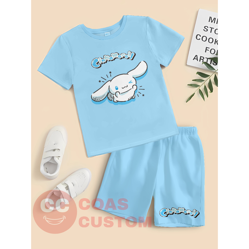 เสื้อยืด-พิมพ์ลาย-the-name-of-the-t-shirt-สไตล์-cinnamoroll-สําหรับเด็ก