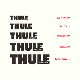 สติกเกอร์ไวนิล Thule Sweden Oracal สําหรับติดตกแต่ง