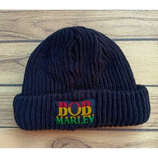 Bob Marley jamaica หมวกบีนนี่ ผ้าถัก 420 djatie