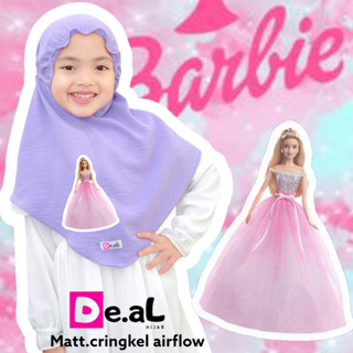 Arjuna Instant HIJAB CRINKLE Antem BARBIE ORI DE.AL HIJAB