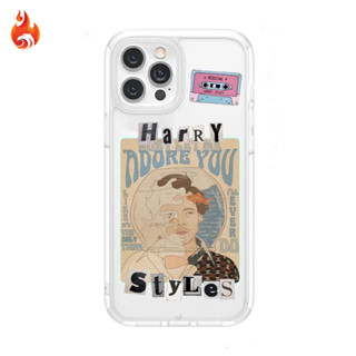 Eaglecase เคสโทรศัพท์มือถือ แบบใส ลายภาพวาด Harry Style สําหรับ Iphone Android ALL TYPE