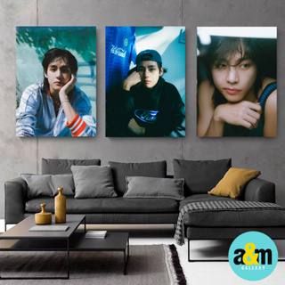 Kayu HIASAN DINDING โปสเตอร์ไม้ Kim Taehyung V BTS Layover Photo 1 Version I Wall Hanging Room Decoration I Wood Poster K-POP Room Decoration - A&amp;M