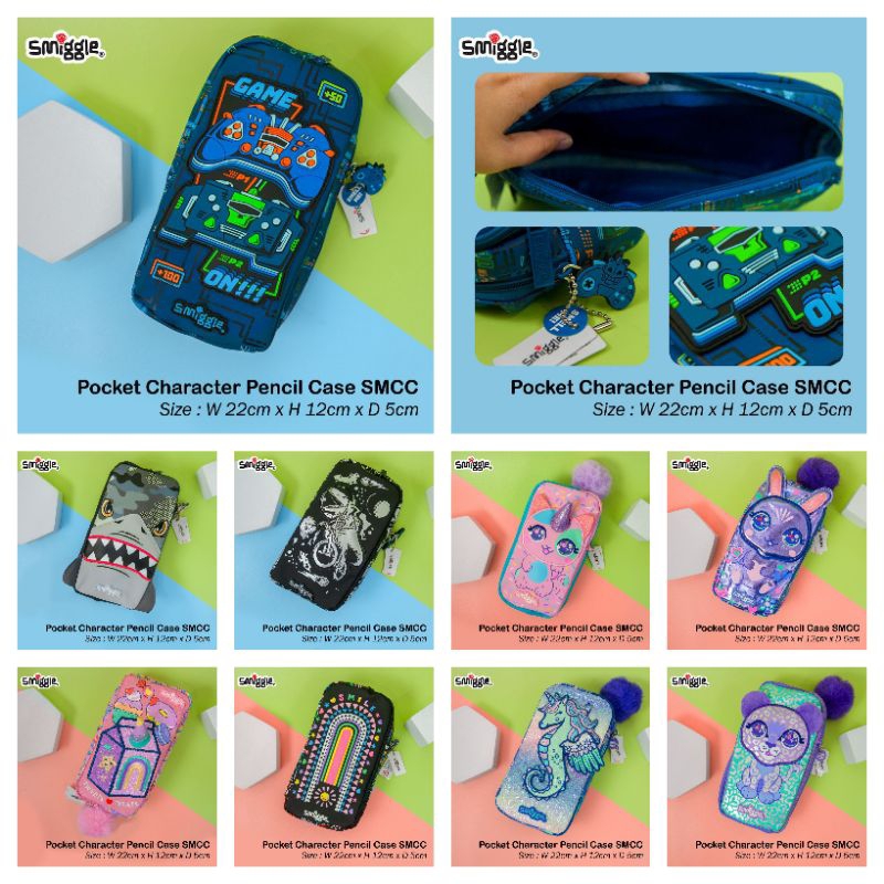 กล่องดินสอ smiggle pocket Character/ smiggle กล่องดินสอ | Shopee Thailand