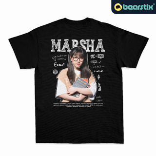 Bearstix - Kaos Marsha JKT48 - เสื้อยืด ลาย The Librarians - Baju Member JKT48 - Kaos Wota - Tshirt Streetwear