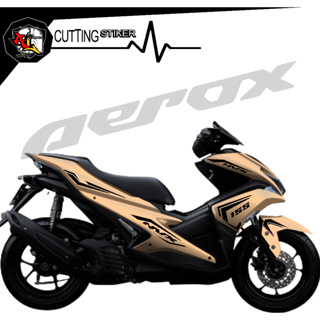 สติกเกอร์ ลายเส้น AEROX SCA.291 สําหรับติดตกแต่งรถจักรยานยนต์ YAMAHA AEROX STRIPING NVX NVX