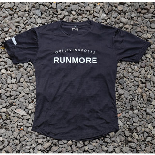 Yaueh Jersey Runmore เสื้อยืดลําลอง แขนสั้น คอกลม เหมาะกับการวิ่ง เล่นกีฬา ขี่รถจักรยาน สําหรับผู้หญิง