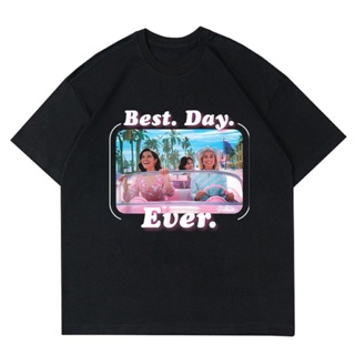 เสื้อยืด ลาย Aesthetic BARBIE "BEST DAY EVER" | เสื้อยืด พิมพ์ลายภาพยนตร์บาร์บี้ | เสื้อยืด ลาย Aesthetic