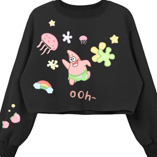 Ooh PETRIK เสื้อกันหนาวครอป (LD 120)