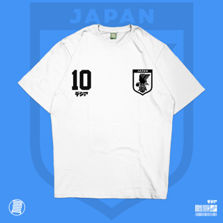 เสื้อยืด ลายทีมชาติฟุตบอล JFA Jersey Fan Club Fantasy สไตล์ญี่ปุ่น