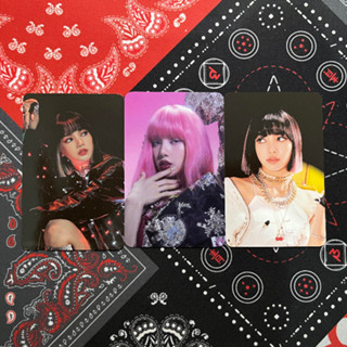 Blackpink PHOTOCARD PC OFFICIAL ORIGINAL YG ENTERTAINMENT BLACK PINK EXHIBITION LISA BORN PINK VENOM