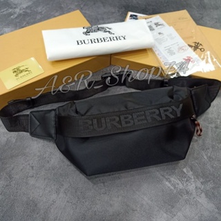 กระเป๋าคาดเอว Burberry สีดํา คุณภาพดี