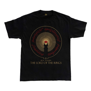 เสื้อยืด พิมพ์ลายภาพยนตร์ Lord of the Rings JRR Tolkien แบบหนา ยืดหยุ่น สําหรับผู้หญิง