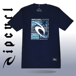 Katun Ripcurl SURFING DISTRO เสื้อยืด ผ้าฝ้าย พรีเมี่ยม ลาย PREMIUM COMBED สําหรับผู้ชาย 30s