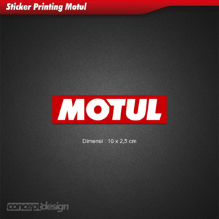 สติกเกอร์ พิมพ์ลาย Motul