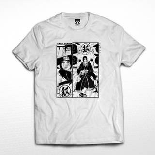 เสื้อยืด พิมพ์ลายการ์ตูนอนิเมะ Naruto Itachi uchiha สําหรับผู้ชาย และผู้หญิง