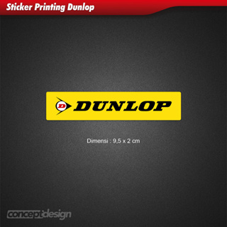 สติกเกอร์ พิมพ์ลาย Dunlop