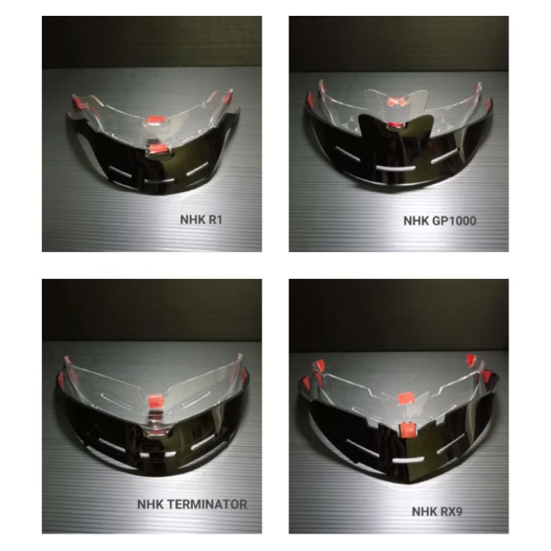 Nhk HELMET SPOILER / SPOILER NHK RX9 R6 R1 TERMINATOR GP1000 | Shopee ...