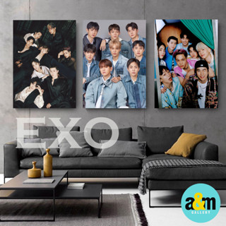 Kayu HIASAN DINDING EXO K-POP โปสเตอร์ไม้ I Room Decoration Wall Hanging EXO-L I K-POP โปสเตอร์ไม้ตกแต่งห้อง - A&amp;M